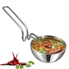 Vinod Platinum Triply Stainless Steel Tadka Pan-/Frying/Vaghar Pan-Silver-1
