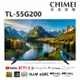 (無安裝)奇美 55吋4K GoogleTV液晶顯示器 TL-55G200