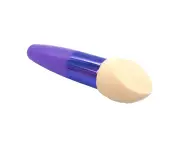 Makeup Sponge Foundation Sponge Blender Beauty Cosmetics Puff Sponge Makeup Brush Tool with Handle for Foundation Powder - Purple