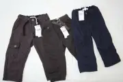 Pumpkin Patch Boys Baby Pants x 3 pairs - NEW - Size 12-18 months RRP $99
