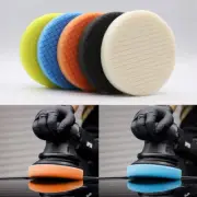 2Pcs 6 Inch Car Buffing Pad Polishing for Drill Sponge Waxing Foam Polishing