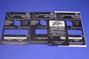4 Peavey Self-Adheive Speaker Placards SSE-1594 SSE-118-SUB SSE-1564 TLM-2x