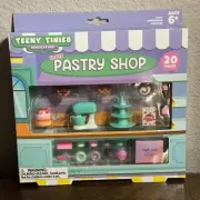 NEW Teeny Tinies mini play set ~PASTRY SHOP~ 20 pieces