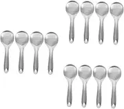 Cabilock Sets Stainless Steel Garlic Mincer and Ginger Grinder Tool Small Vegetable Grater Spoon Fruit Zester Cheese Grater for Kitchen Pcs