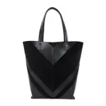 [Phoebe Philo] Phoebe Philo-Black Pot Cabas Calf Leather Tote Bag-Donna OS OS