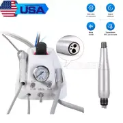 Portable Dental Turbine Unit Weak Suction /Hygiene Prophy Handpiece Motor 4Hole