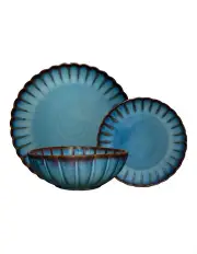 [Casa Domani] Solare Dinner Set Gift Boxed 12 Piece in Azure