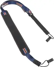 FUTUREORYY 1Pc Adjustable Wear Resistant Ukulele Strap Durable Brown Shoulder Belt for All Ukuleles Music Lovers Easy to Clean and Maintain Design