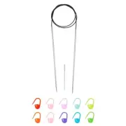 3 Gauge Knitting Circular Needle 32 Inch with Needle & Stitch Markers