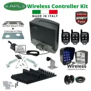 Sliding Gate Opener Ultra Fast Italian Made LV Motor Wireless Controller Kit 6M