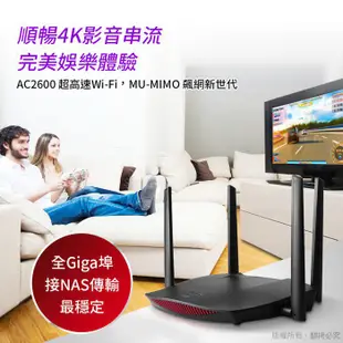 EDIMAX 訊舟 RG21S AC2600 MU-MIMO 智慧漫遊無線網路分享器 路由器 延伸器 訊號放大 高速網路