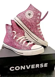 Converse Chuck Taylor All Star Glitter Hi A11137C Orchid Abyss/Egret/Black Purpl