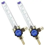 2pcs Argon Co2 Mig Tig Flow Meter Gas Regulator Gauge Welding Weld Professional Gas Flow Meter Tester Flowmeter for Mig Tig Welder Welding