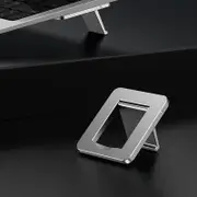 Desktop Folding Notebook Stand with Invisible Height Increase and Storage