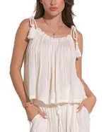 Elan Flowy Swim Cover-Up Tank Top