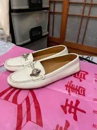 在飛比找Yahoo!奇摩拍賣優惠-「 二手鞋 」 POLO RALPH LAUREN 女版皮革