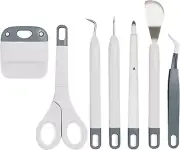 Scissors,Scrape,Weeders,Tweezers,Spatula,Scoring Stylus, Vinyl Weeding Tools Set