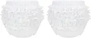 [Durio] Baby Bloomers for Toddler Girls Ruffle Diaper Covers for Girls Cute Cotton Baby Girl Shorts