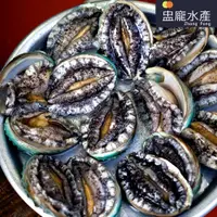 在飛比找蝦皮商城優惠-【盅龐水產】帶殼鮑魚20P - 淨重570g±5%/包