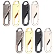 8 Pcs Zipper Pull Detachable Pulls Clothes Replacement Accessories