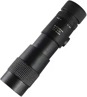8-40X40 High Power Monocular Telescope Compact with Night Vision Bak4 Prism Fmc Lens Monocular with Smartphone Adapter and Tripod for Bird Watch Little Surprise