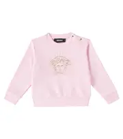 [Versace Kids] Versace Kids Baby Medusa cotton jersey sweatshirt M 18 pink
