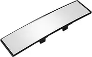 Yjkedfh Wide Mirror For Car, Clip On Rear View Mirror, Panoramic Chrome Extended Convex For Convertible Interior Automotive Towing Trailer Reverse