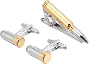 [apenll] Cufflinks and tie Clip for Men Set with Gift Box,Business Banquet Mens Dress Shirt Cufflinks tie Clip Set