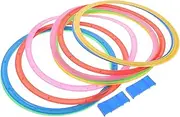WOONEKY Boys and Girls Balance Coordination Game Outdoor Rings Sensory Training Device Complete Set Connectors