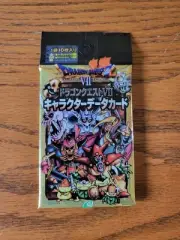 Imported Dragon Quest VII Character Data Card Sealed Pack ENIX 2000 Japanese