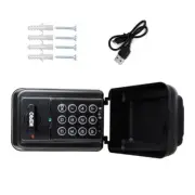 Key Lock Box Wall Mounted Key Safe Box Combination Lock Box Keys Storage Box