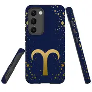 For Samsung Galaxy S23 Case Shielding Cover, Aries Sign