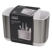 Joseph Joseph EasyStore Large Steel Toothbrush Caddy White