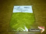 NATURES SPIRIT LIGHT OLIVE EMERGENCE ANTRON DUBBING NEW FLY TYING MATERIAL