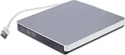 GUYOS USB 3.0 Ultra-Thin External Optical Drive CD-RW DVD-RW Writer Drive CD/DVD Player Portable DVD Recorder for Windows/OS