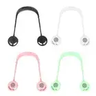 Portable Neck Fan Hands Cooling Bladeless Fan Rechargeable Leafless