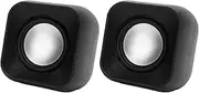 Mini Speaker Wired, Multimedia Digital Music Player, Plug and Play, USB and 3.5MM Interface, Use Easily, Carry and Store Easily, Speaker JT016 90-20K