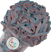 Variety Color Sour Gummy Belts (Cotton Candy, 1.5 LB)