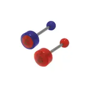 Tongue Ring Barbell Do Me Logo