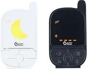 Babymoov Baby Monitor Handy Care - Sleep Technology, Night Light, Intercom Function, 500 m Range