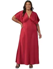 [Pink Dusk] Want It All Maxi Dress in Cherry
