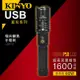 【現貨附發票】KINYO 耐嘉 外接式充電 P50 LED強光手電筒 照明燈 露營燈 LED手電筒 1入 LED-513