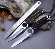 Outdoor camping adventure diving hunting knife Straight knife fruit knife