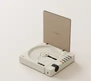 R300 CD Player HIFI Audio Player Bluetooth 5.3 Stereo Rechargeable White