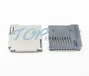 10Pcs TransFlash TF Micro Memory SD Card Self-eject Socket Plug Adapter
