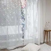KAIRACE Mirror Lace Curtains, Set of 2 (Made in Japan, 144 Sizes) Dot Style, Multi-Functional, Flame-Proof, Odor Resistant, UV Protection, Image Blocking, Moderate Transparency, Airy Atmosphere,