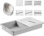 Graters for Kitchen,Carrot Shredder | Multifunctional Peeler Tool, Food Cutter for Potato Carrot Salad Cooking Meal Prep Outdoor Camping Kitchen