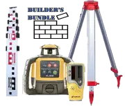 BUILDER BUNDLE - Topcon RL-H5A Alkaline Laser Level with LS80 & BUILD COMBO
