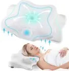 Cervical Pillow for Neck Pain Relief,Contour Memory Foam Pillow,Ergonomi (White)