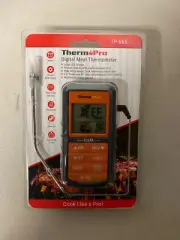 Digital LCD Meat Thermometer Cooking Smoker Oil Grill BBQ Oven tp-06s